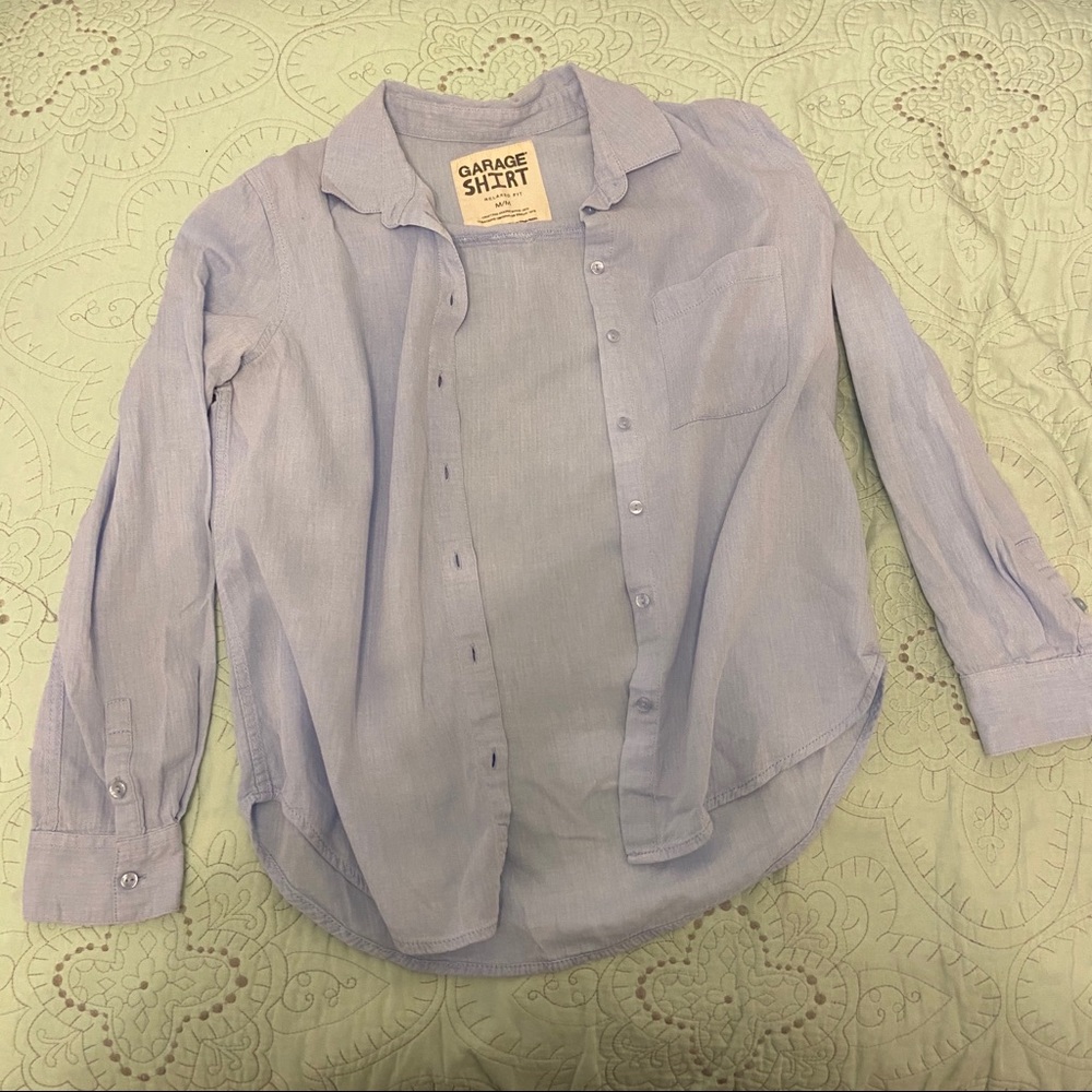 Denim Flannel/Button Up